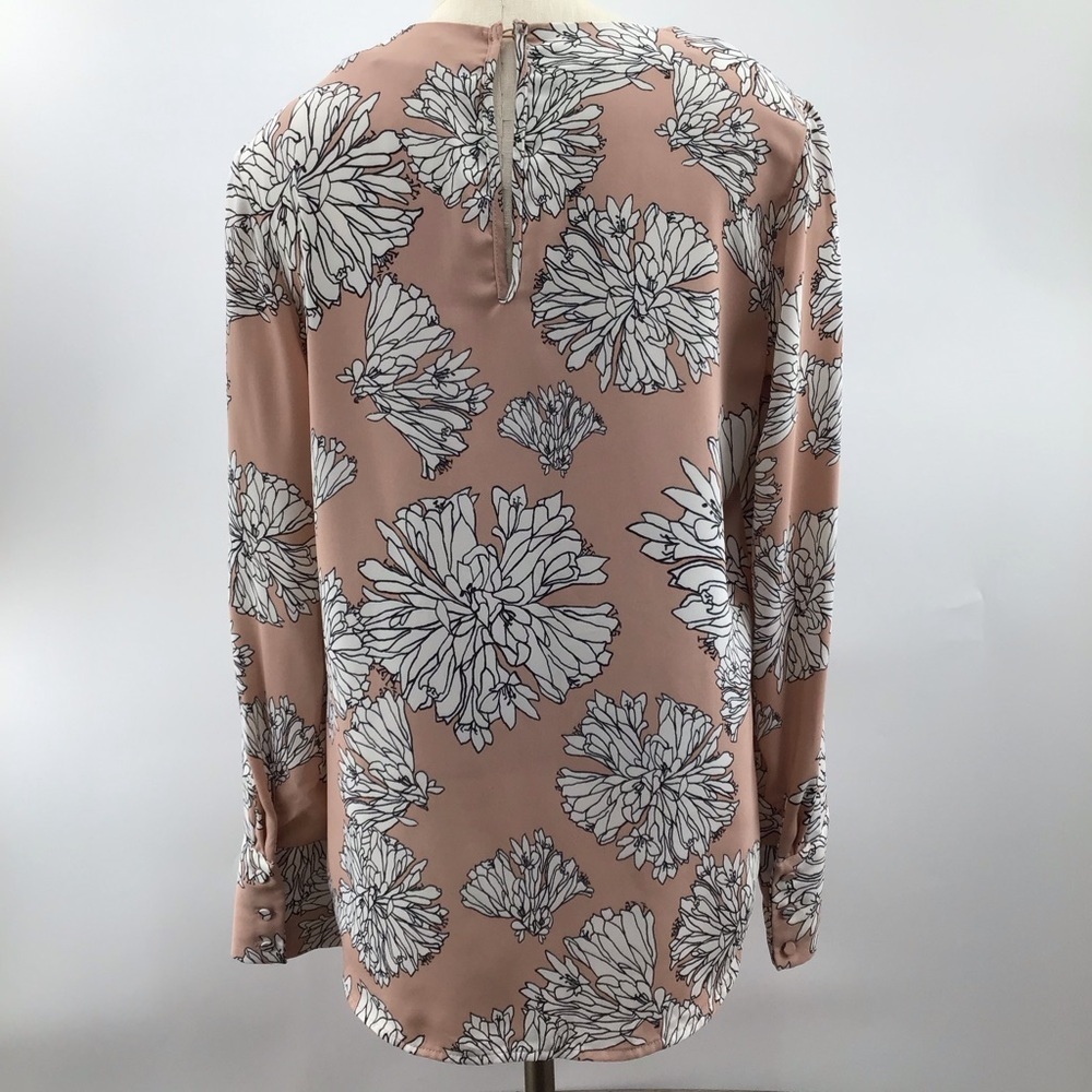 H&M Floral Blouse - Soft Pink and White - Picture 2 of 10
